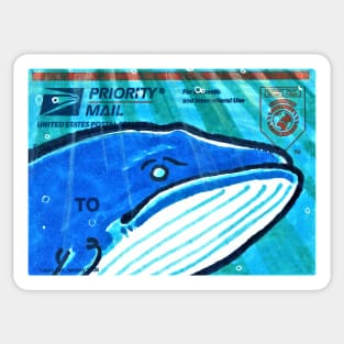 Whale Slap Sticker